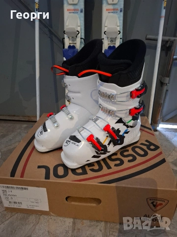 Комплект Rossignol-116см.+обувки Rossignol 22.5, снимка 6 - Зимни спортове - 53637307
