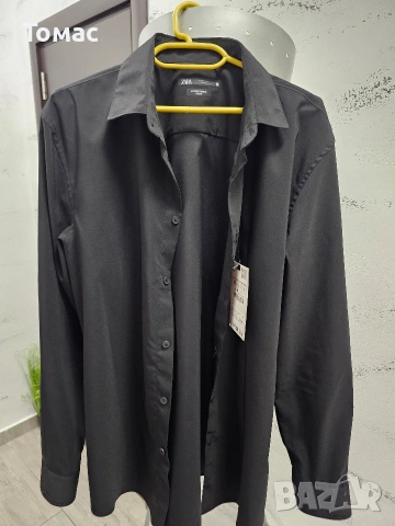 Риза на ZARA Fit slim, снимка 5 - Ризи - 53494897
