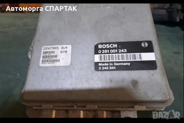 Компютри за двигател BMW E 36/BOSCH 0281001243 , снимка 1 - Части - 47218594