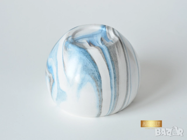 Декоративни Кашпи за Сукуленти и Цветя / Подарък за Нов Дом / Цветни Саксии Изработени от Смола , снимка 13 - Саксии и кашпи - 52412648