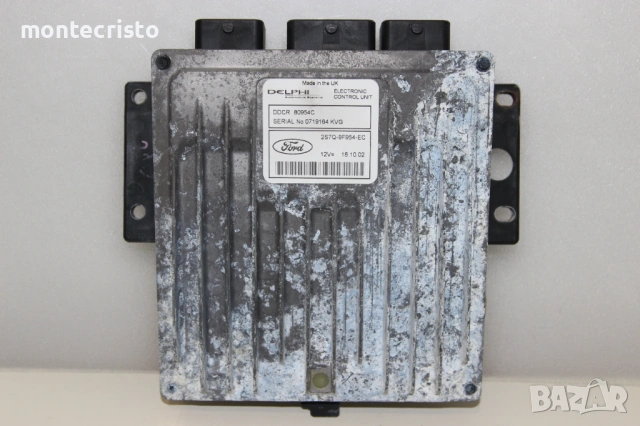 Моторен компютър Ford Mondeo MK3 (2000-2007г.) 2S7Q9F954EC / 2S7Q-9F954-EC / DDCR 80954C