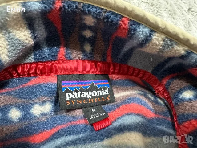 Чисто ново! Patagonia Synchilla, Размер М, снимка 6 - Други - 47296462