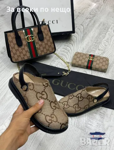 Дамски сандали Gucci - 4 налични цвята Код D974, снимка 3 - Сандали - 47319336