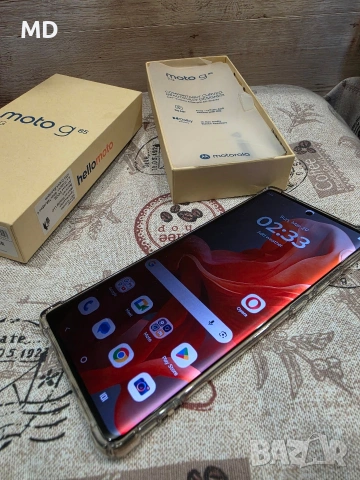 Motorola Moto G85 5G 256GB 12GB RAM Като Нов, снимка 2 - Motorola - 54011487