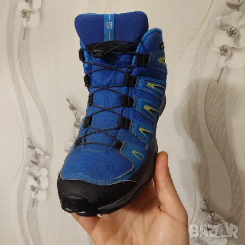 Salomon X-Ultra Mid GTX J Gore-Tex номер 37 детски туристически / зимни обувки маратонки , снимка 16 - Детски обувки - 49213617