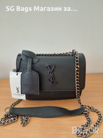 Ysl yves saint laurent дамска чанта през рамо лукс код 51, снимка 3 - Раници - 38143711