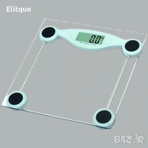 Стъклен кантар ELITE - Точност и удобство в домашни условия, снимка 4 - Друга електроника - 53556989