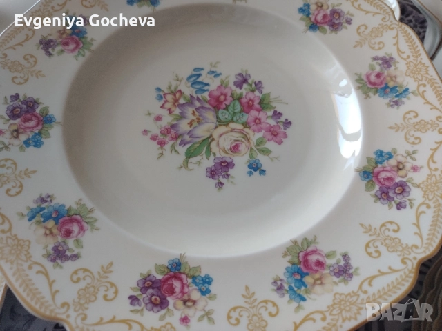 Heinrich Selb Колекционерски висококачествен баварски порцеланов серви, снимка 12 - Колекции - 51748498