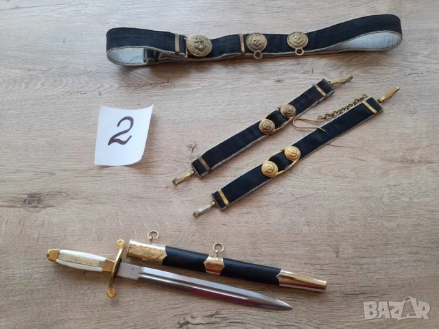 Кортик на Военноморския флот 2 обр.1951г., снимка 7 - Колекции - 48628531