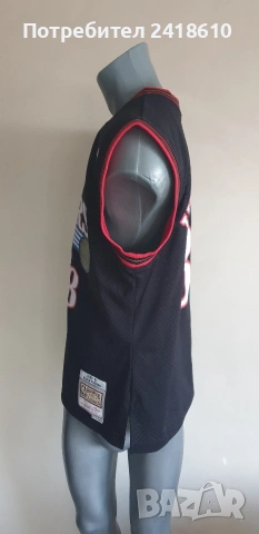 Mitchell & Ness Philadelphia NBA Allen Iverson #3  Mens Size  M НОВО!ОРИГИНАЛ! Мъжки Потник, снимка 13 - Спортни дрехи, екипи - 54142506