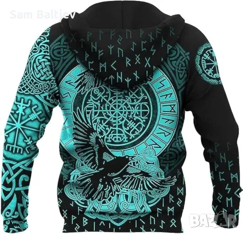 Суичър син викинг , снимка 3 - Суичъри - 50192226