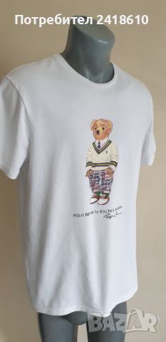POLO Ralph Lauren Bear Cotton Custom Slim Fit Mens Size M и L ОРИГИНАЛ! 2бр. Мъжки Тениски!, снимка 8 - Тениски - 45455693