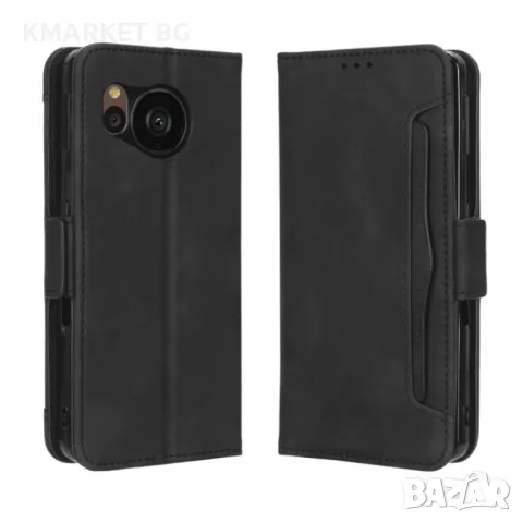 Sharp Aquos Sense7 Plus Wallet Калъф и Протектор, снимка 5 - Калъфи, кейсове - 49058189