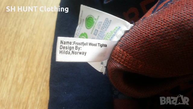 STORMBERG Frostfjell Wool Tights Thermo 55% Merino Wool размер S термо долница - 1938, снимка 12 - Екипировка - 53192650