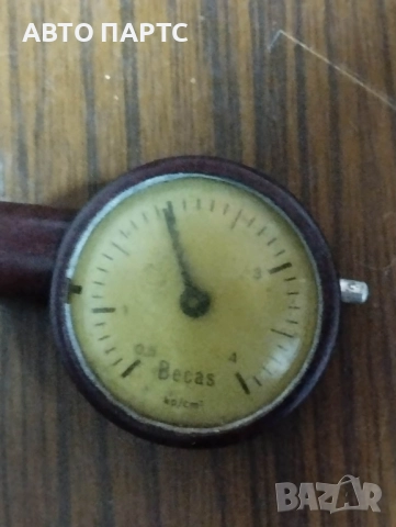 Стар манометър за гуми, снимка 2 - Колекции - 52890834