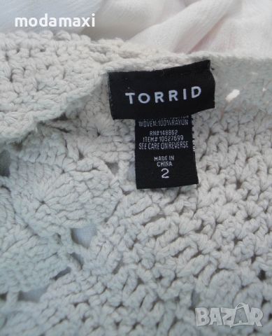 2XL/3XL Кенарен топ Torrid, снимка 5 - Потници - 46676377