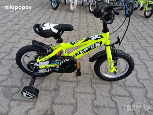 PASSATI Велосипед 12" SAMURAJ жълт, снимка 2 - Велосипеди - 53531790