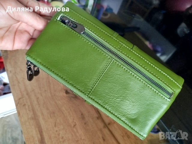 Кожено портмоне, снимка 2 - Портфейли, портмонета - 53869387