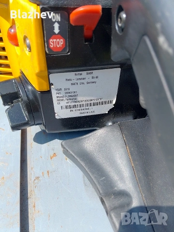 Бензинова резачка MC Culloch 338, снимка 5 - Градинска техника - 54278856