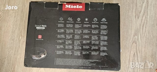 прахосмукачка робот Miele Scout RX3 Runner , снимка 4 - Прахосмукачки - 50632988