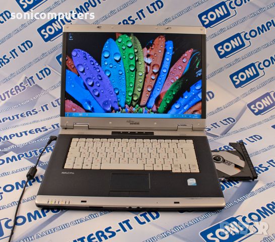 Лаптоп FujitsuSimens /Intel-T5500/2GB DDR3/500 GB HDD/ DVD-RW/ 15,4, снимка 1 - Лаптопи за дома - 45449740