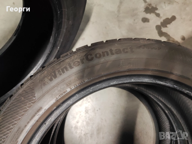 2бр. зимни гуми 215/55/18 Continental, снимка 4 - Гуми и джанти - 52415656