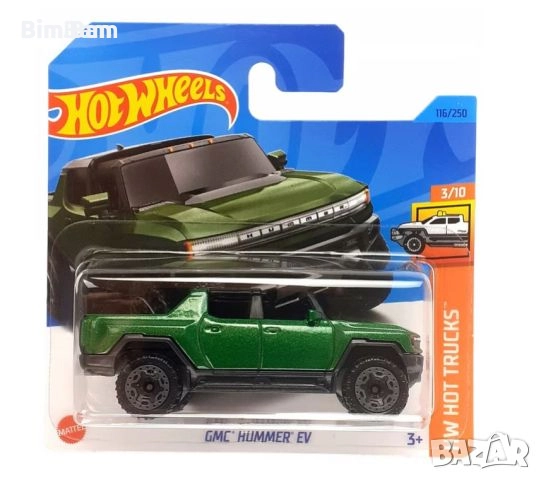 Оригинална количка Hot Wheels GMC Hummer EV