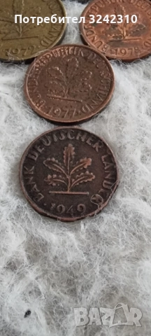 Германски пфенинги 10/5/1/, снимка 2 - Нумизматика и бонистика - 52459789