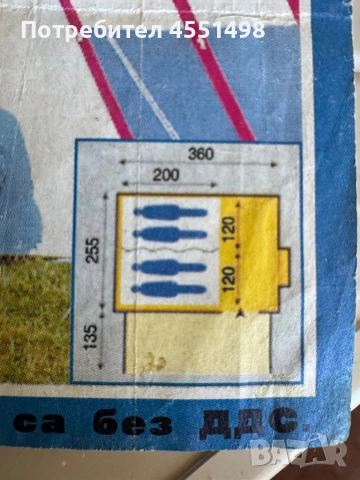 Палатка, снимка 2 - Палатки - 53859251