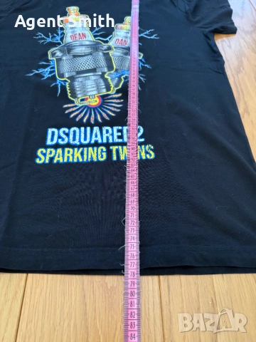 Тениска Dsquared Sparking Twins, снимка 6 - Тениски - 53971803