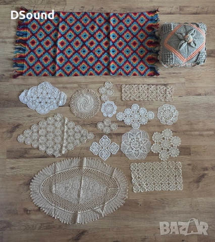 Карета на една кука плетени,тъкано килимче, снимка 2 - Декорация за дома - 53746341