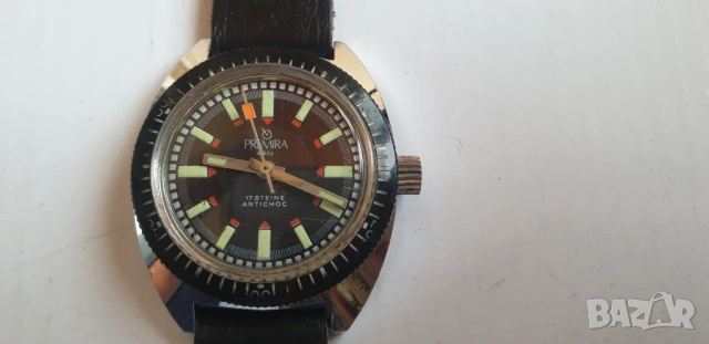 ВИНТИДЖ МЪЖКИ РЪЧЕН ЧАСОВНИК PREMIRA, снимка 3 - Антикварни и старинни предмети - 54123085