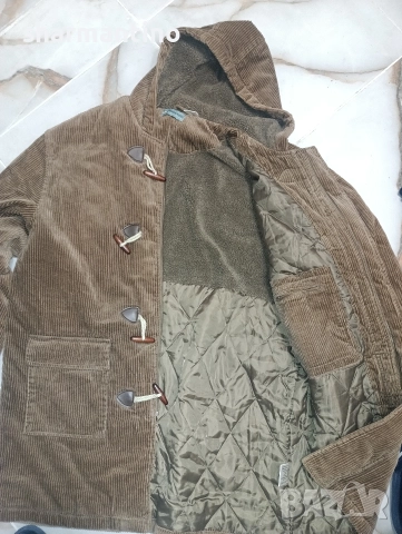 Дебело джинсово палто XL - 19 лв, снимка 2 - Якета - 52920869