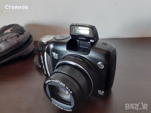 Фотоапарат Canon PowerShot SX120 IS 10.0MP Japan , снимка 2 - Фотоапарати - 46406252