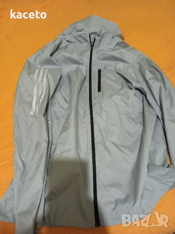 Оригинална горница с качулка-ветровка adidas ,размер M, снимка 3 - Спортни дрехи, екипи - 52030677