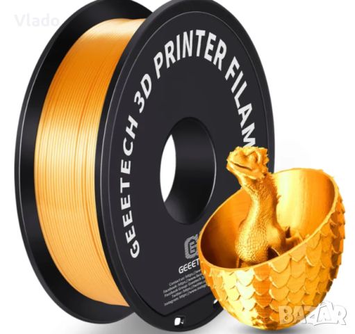 PLA филамент Geeetech Gold , Silk Copper , Silk Bronze Rainbow, снимка 7 - Друга електроника - 46708899