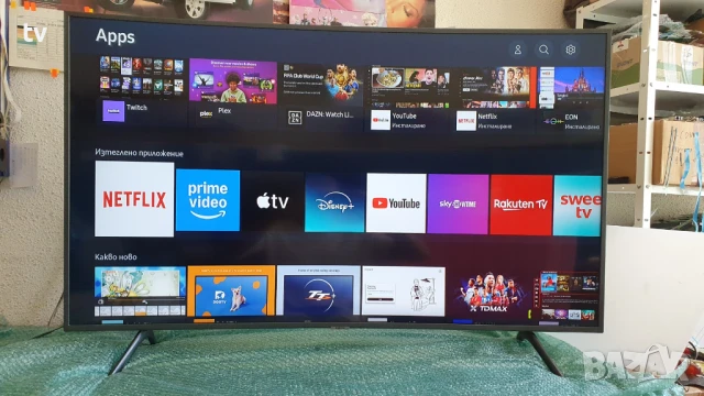 Samsung 55 инча Самсунг 4K LED Smart HDR WiFi смарт лед 8-ма серия ИЗВИТ ЕКРАН - с нова подсветка!, снимка 5 - Телевизори - 50903782