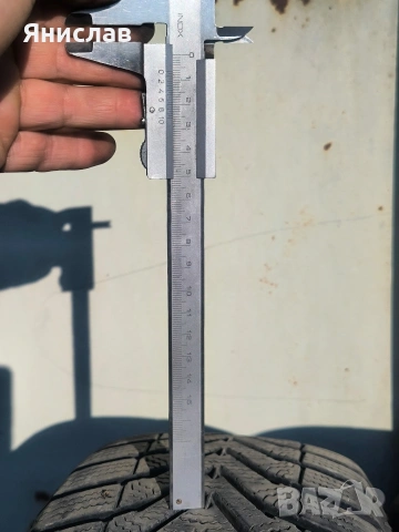 Джанти 5х114.3 R15 с зимни гуми и тасове, снимка 7 - Гуми и джанти - 53642983