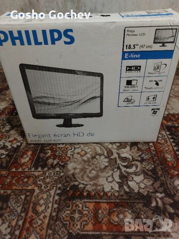 LCD монитор Philips 18.5 инча, снимка 3 - Монитори - 45666438