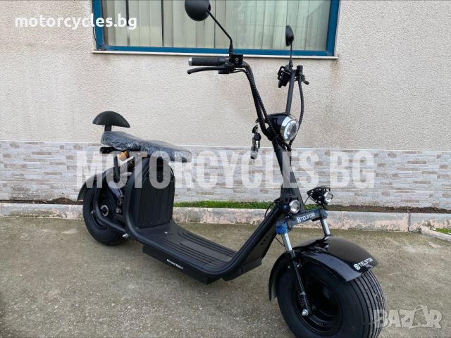 Електрически скутер -BIG CITY HARLEY X7 ULTRA 1500W 60V 13AH С LED ФАР, снимка 9 - Мотоциклети и мототехника - 45750047