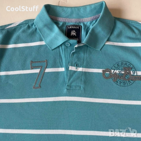 Мъжка Тениска Lerros Размер L, снимка 2 - Тениски - 53905744