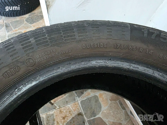 4бр летни гуми 175/65/14 CONTINENTAL L04967 , снимка 6 - Гуми и джанти - 53517737