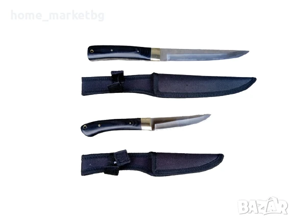 Ловен Руски нож от масивна стомана – Охотник, лов, риболов, къмпинг, снимка 2 - Ножове - 50577794