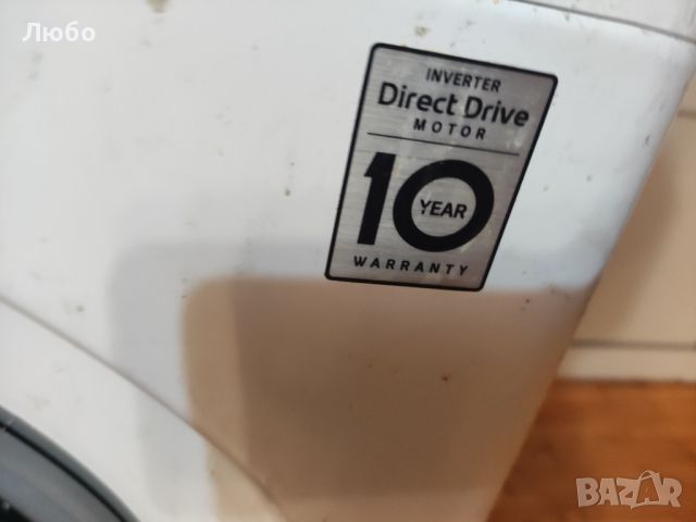 Пералня лг direct drive 6 motion 8 kg 1400 оборота , снимка 2 - Перални - 45683369