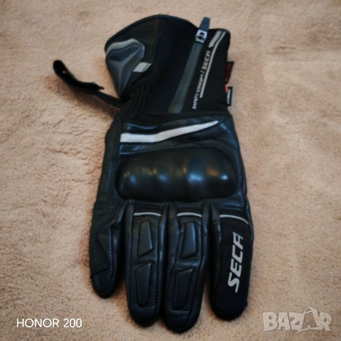 Мото ръкавици SECA STORM BLACK. , снимка 2 - Ръкавици - 54215405