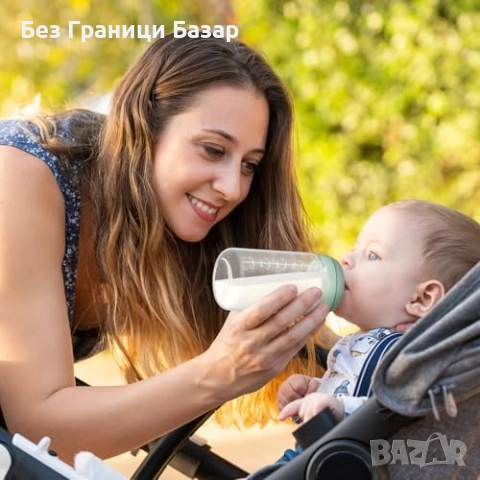 Нови Momcozy бутилки за кърма, 4 броя Съдове за съхранение 320 мл, снимка 8 - Други - 51689187