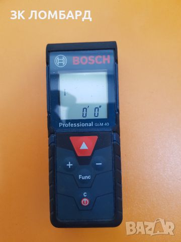 Лазерна ролетка BOSCH GLM 40, снимка 1 - Други инструменти - 45947292