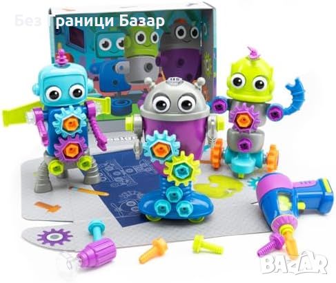 Нов STEM робот играчка с бормашина за деца 3+ години Learning Resources, снимка 1 - Образователни игри - 45804843