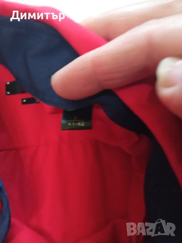 Мъжка официална риза Л размер, снимка 5 - Ризи - 52008066