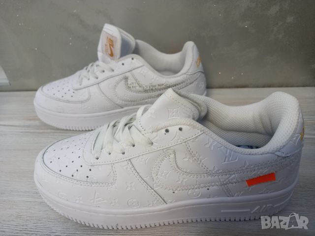 Louis Vuitton Nike Air Force - маратонки номер 42, снимка 4 - Маратонки - 46539339